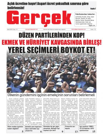 Gerçek Gazetesi Sayı 111