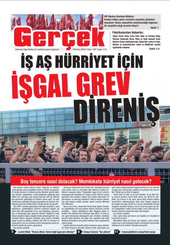 Gerçek Gazetesi Sayı 154