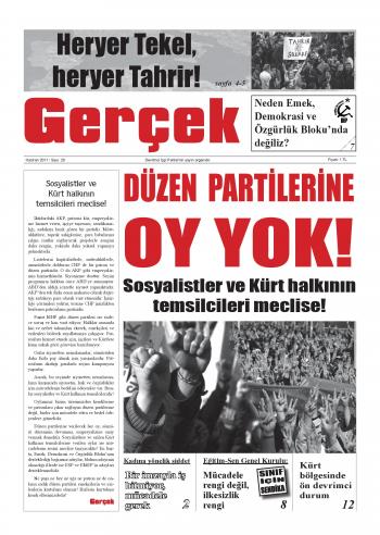 Gerçek Sayı 20 - Haziran 2019