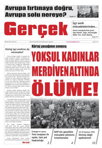 Gerçek Sayı 32 - Haziran 2012