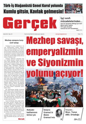 Gerçek Gazetesi Sayı 38
