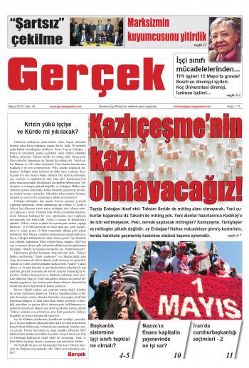 Gerçek Sayı 43 - Mayıs 2013