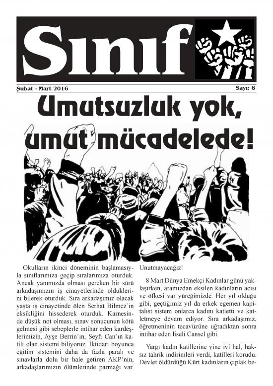 Sınıf sayı 6 
