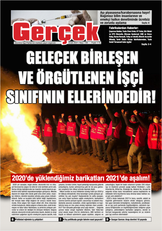 Gerçek Gazetesi Sayı 136