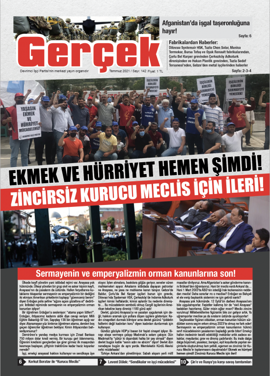 Gerçek Gazetesi Sayı 142