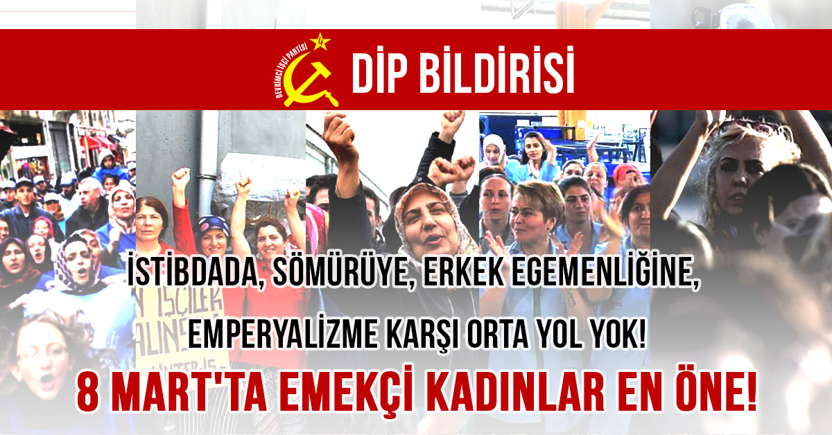 8 Mart bildirisi