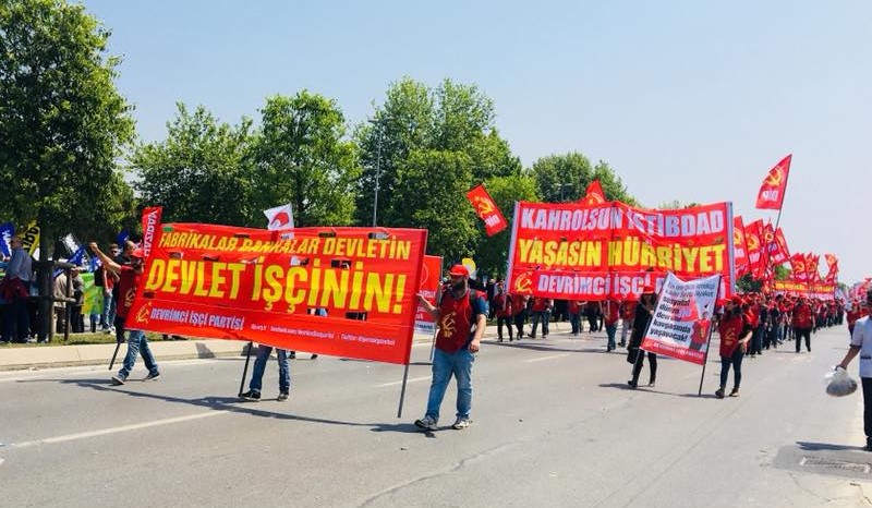 DİP Bildirisi 1 Mayıs 2019: Ekmek ve hürriyet için 1 Mayıs’ta alanlara!