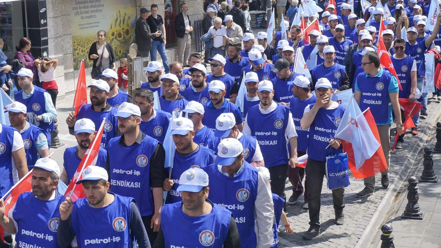 Kale Kayış'tan grevci bir işçi: Kale Kayış grevi