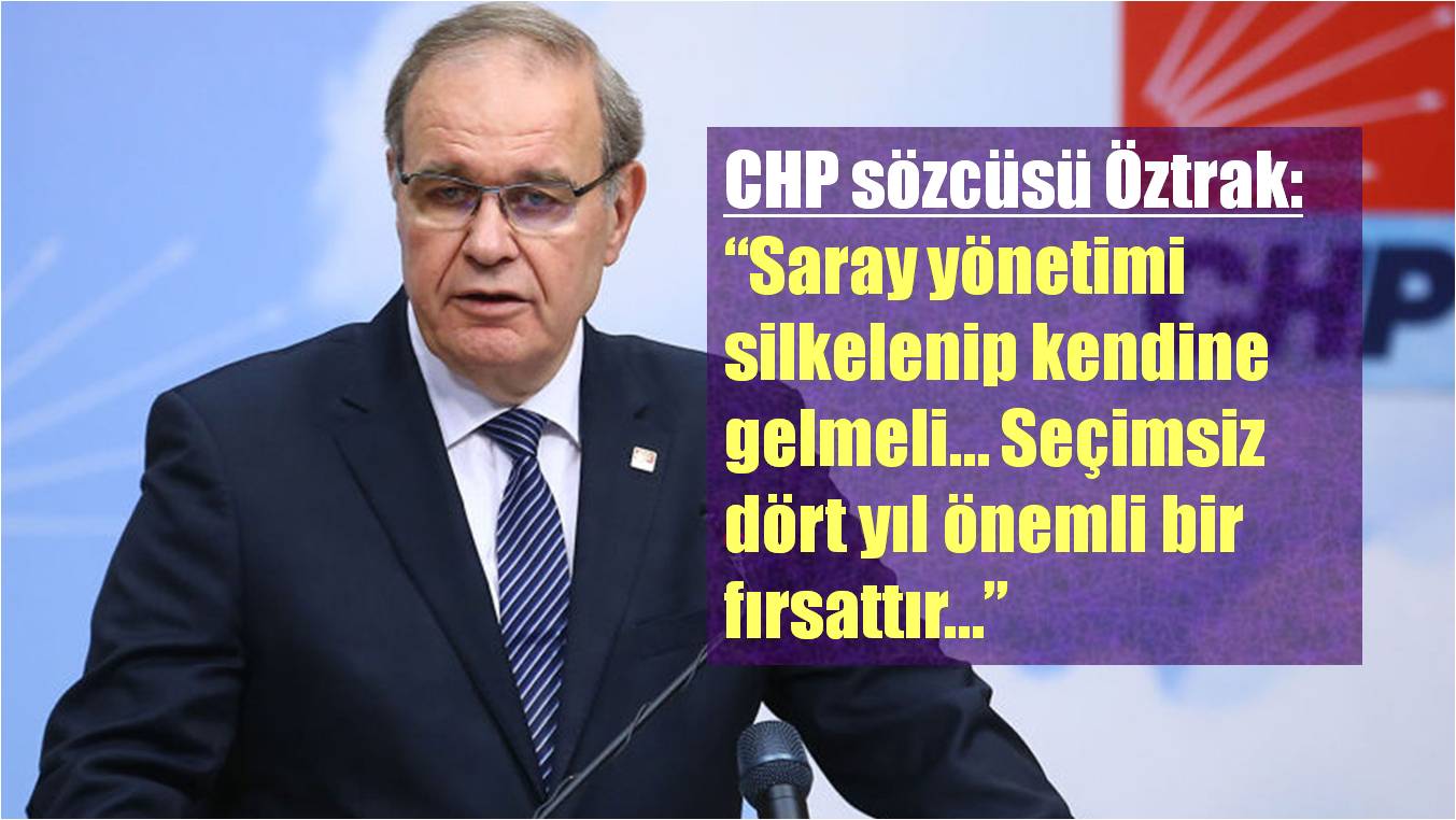 CHP şaşırtmadı: Halktan oy alıp yüzlerini saraya döndüler!