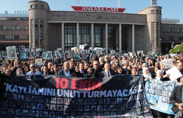 10 Ekim katliamının 4. yılında bir kez daha haykırdık: Katillerden hesabı emekçiler soracak!