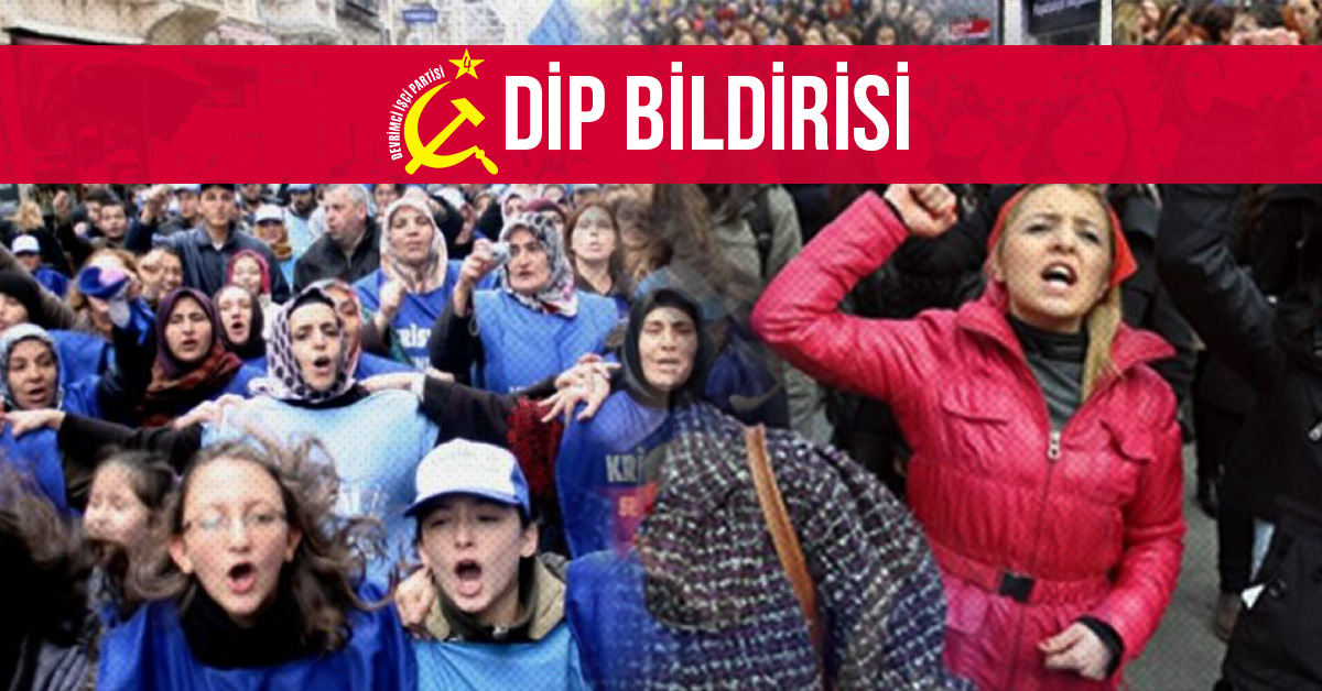 Erkek egemenliğine, kapitalizme, istibdada ve emperyalizme karşı 8 Mart’ta emekçi kadınlar en öne! 