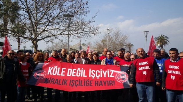 Kıdem tazminatı gibi belirli süreli sözleşme dayatması da kırmızı çizgidir: Cevap genel grev genel direniş olmalı!