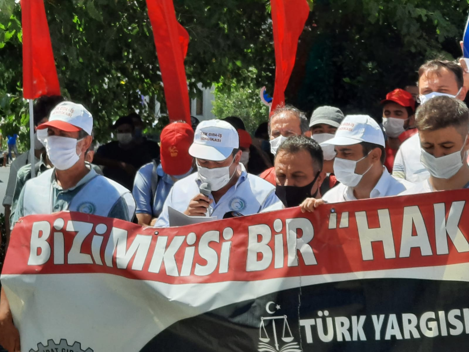 Cargill mahkeme kararlarını uygulamadı: İşçiler “hak verilmez alınır” diyerek direnişi İstanbul’a taşıdı! 