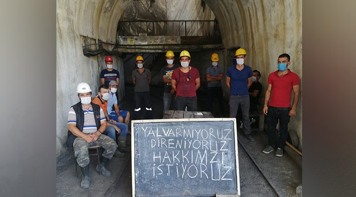 Madenciler yeraltından çıktı, haklarını almaya Ankara’ya gidiyor