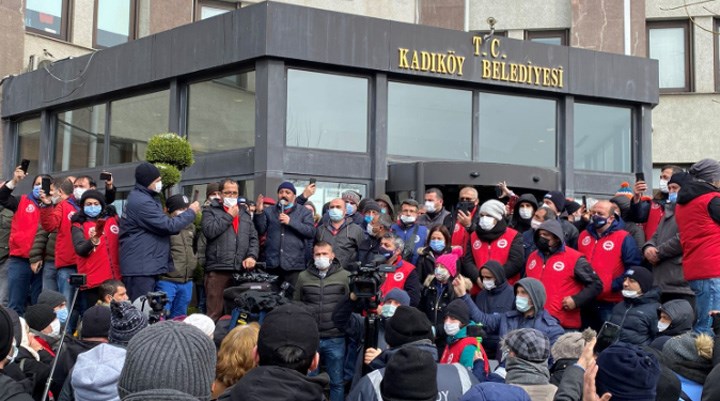 Kadıköy Belediyesi'nde 3 günlük grev: Belediye işçisinin CHP’ye karşı sınıf kavgası