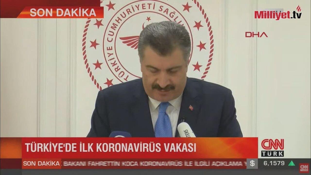 Fahrettin Koca ilk vaka