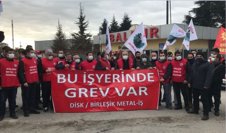 Çayırova Baldur Süspansiyon’dan bir işçi