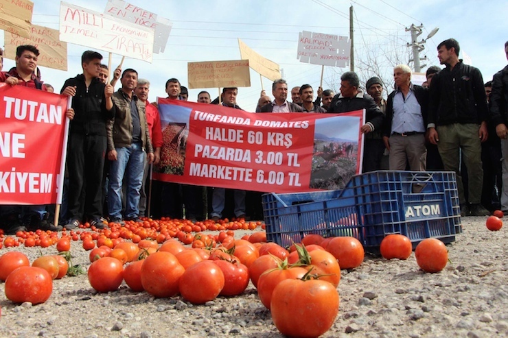 Emekçi halkın cebini ve çiftçiyi korumanın tek yolu kamulaştırma!