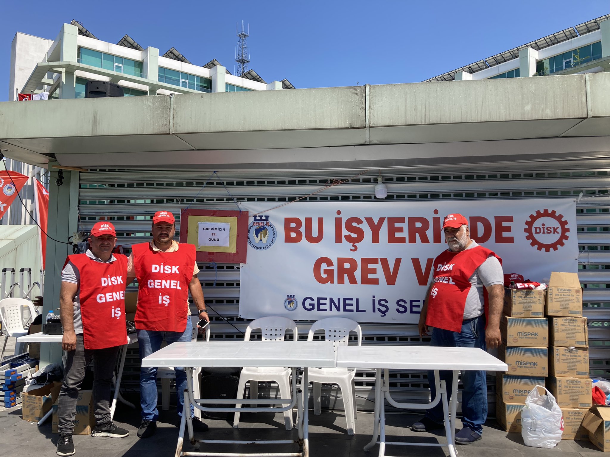 Sarıyer belediyesi grev