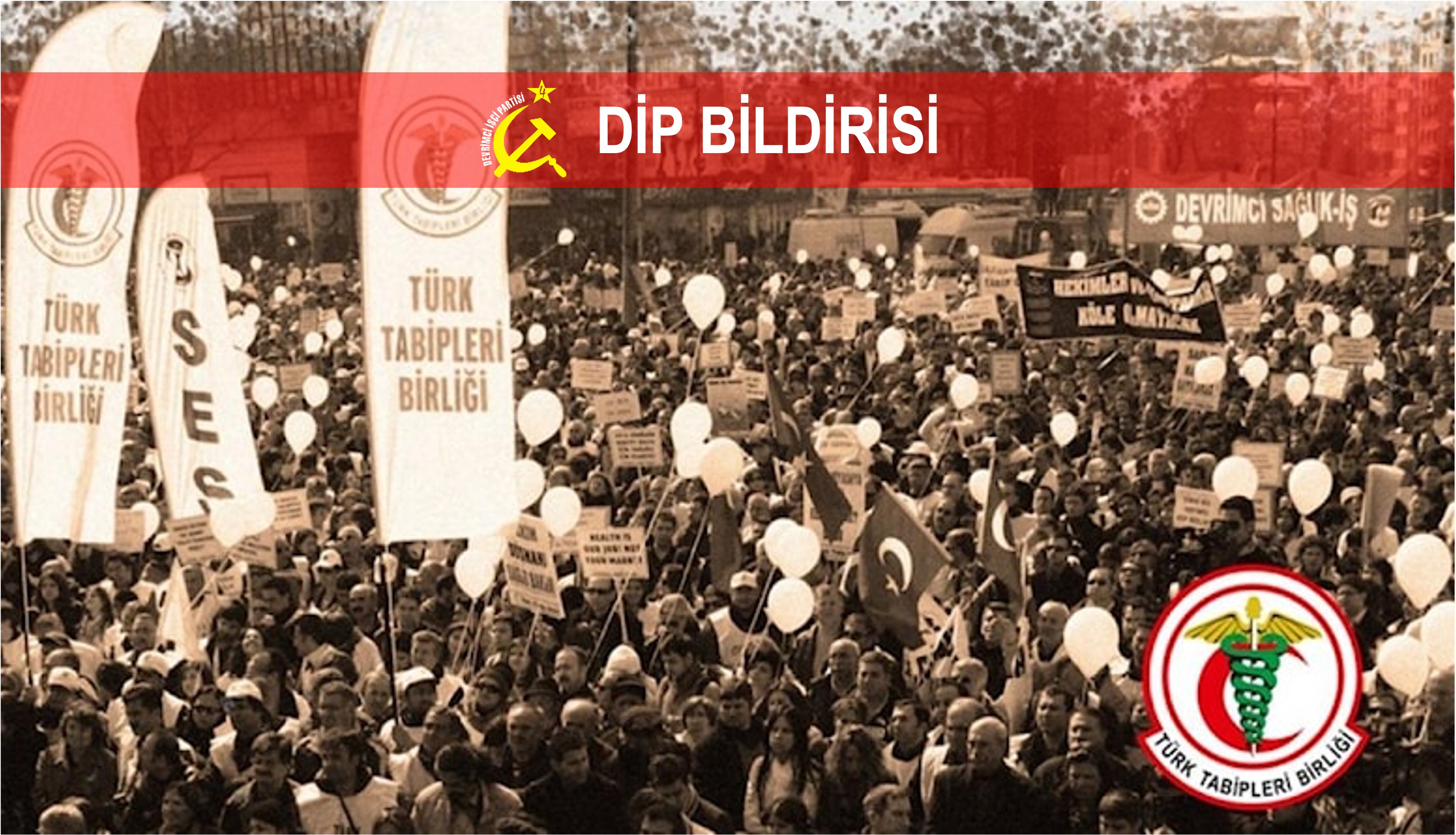 Haksız ve hukuksuz saldırılara karşı Türk Tabipleri Birliği’nin yanındayız!