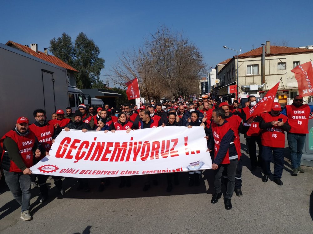 Çiğli Belediyesi işçileri greve çıkıyor