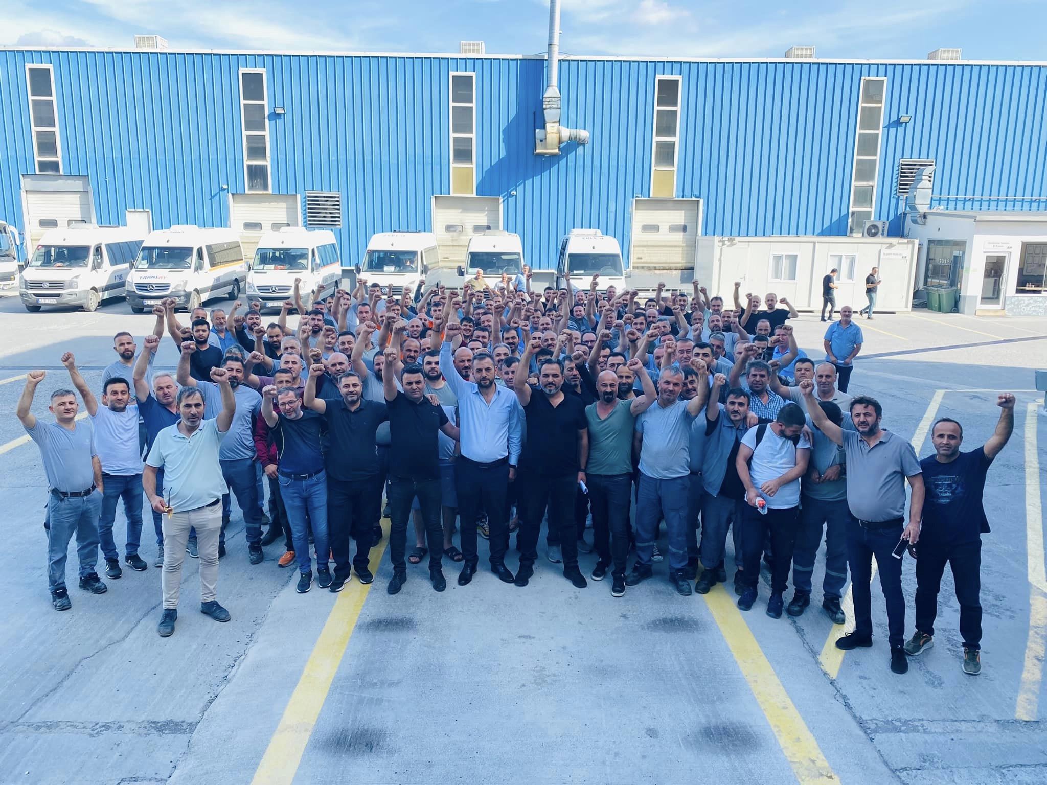 Trelleborg işçisi fiili grevle kazandı!