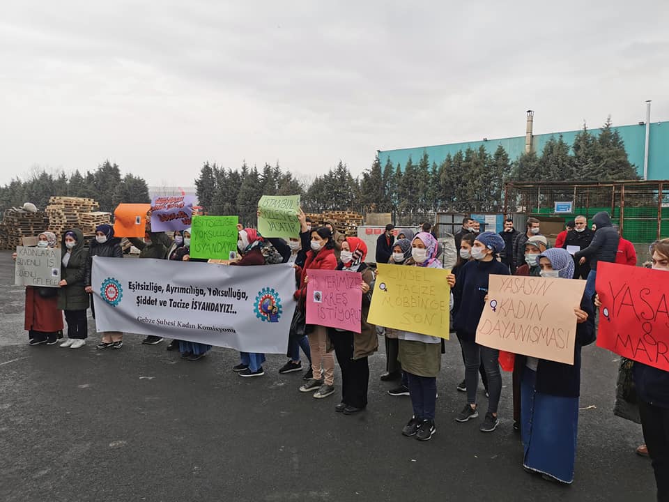 Tuzla Chen Solar’dan bir işçi kadın: 8 Mart'ta meydanlarda olup, “Emekçi kadınlar en öne!” şiarını bir kez daha yükselteceğiz!