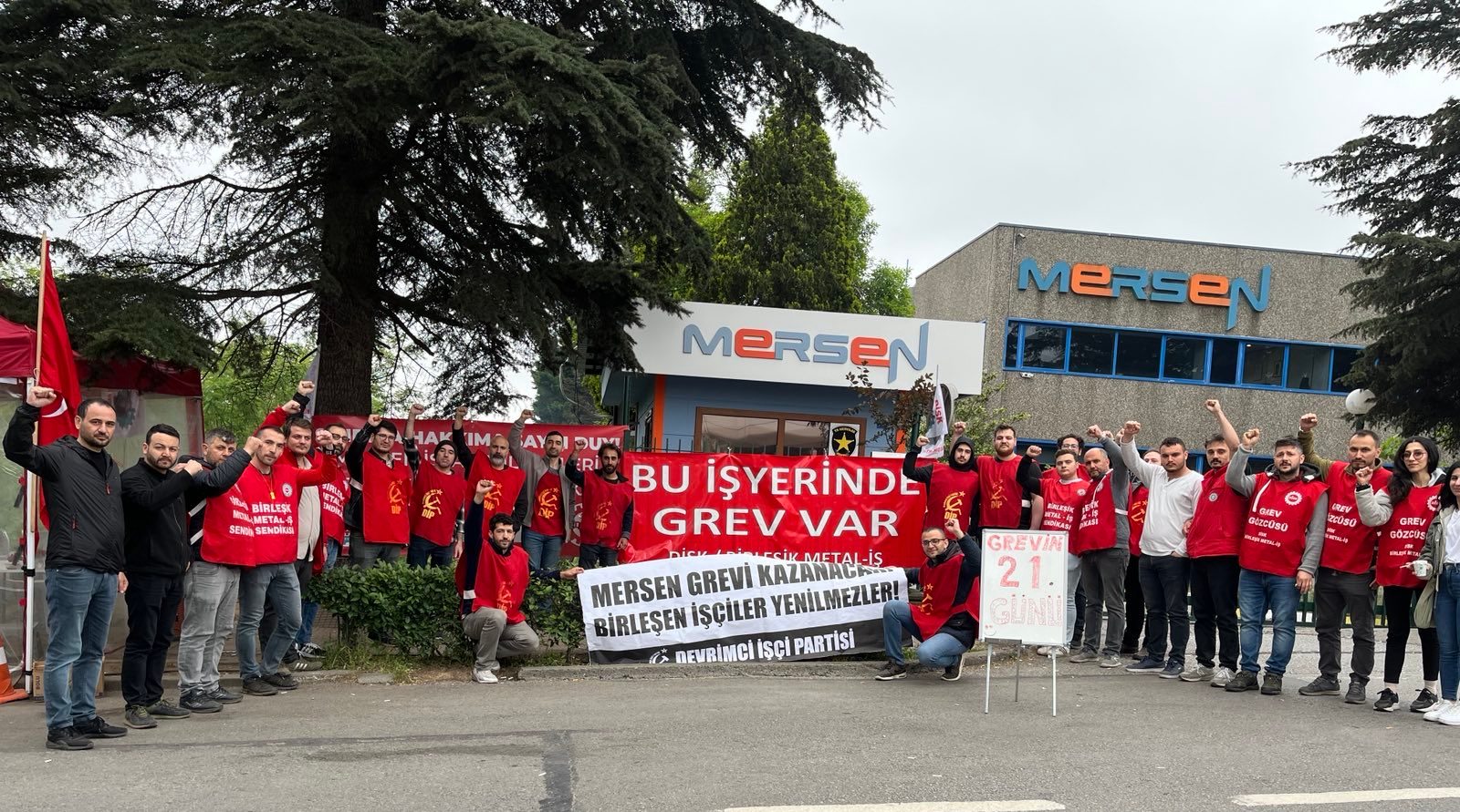 Mersen grevinden bir işçi: Mersen grevi kazanacak!