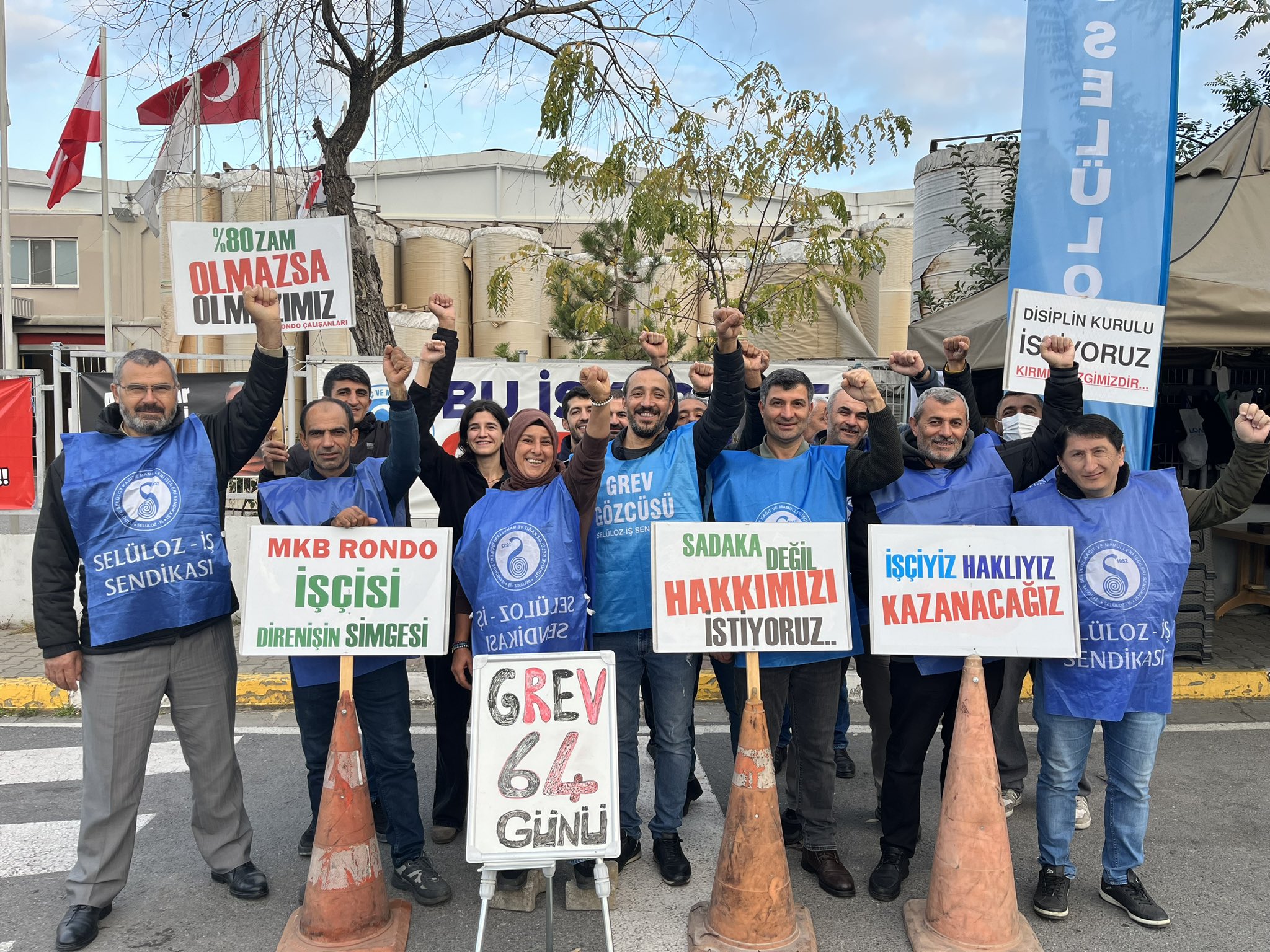 Tuzla MKB Rondo’dan bir işçi: Mücadelemiz, sadece ekonomik taleplerle sınırlı değil; aynı zamanda özgür, adil ve eşit bir toplum hayalini gerçekleştirme yolunda bir adımdır.