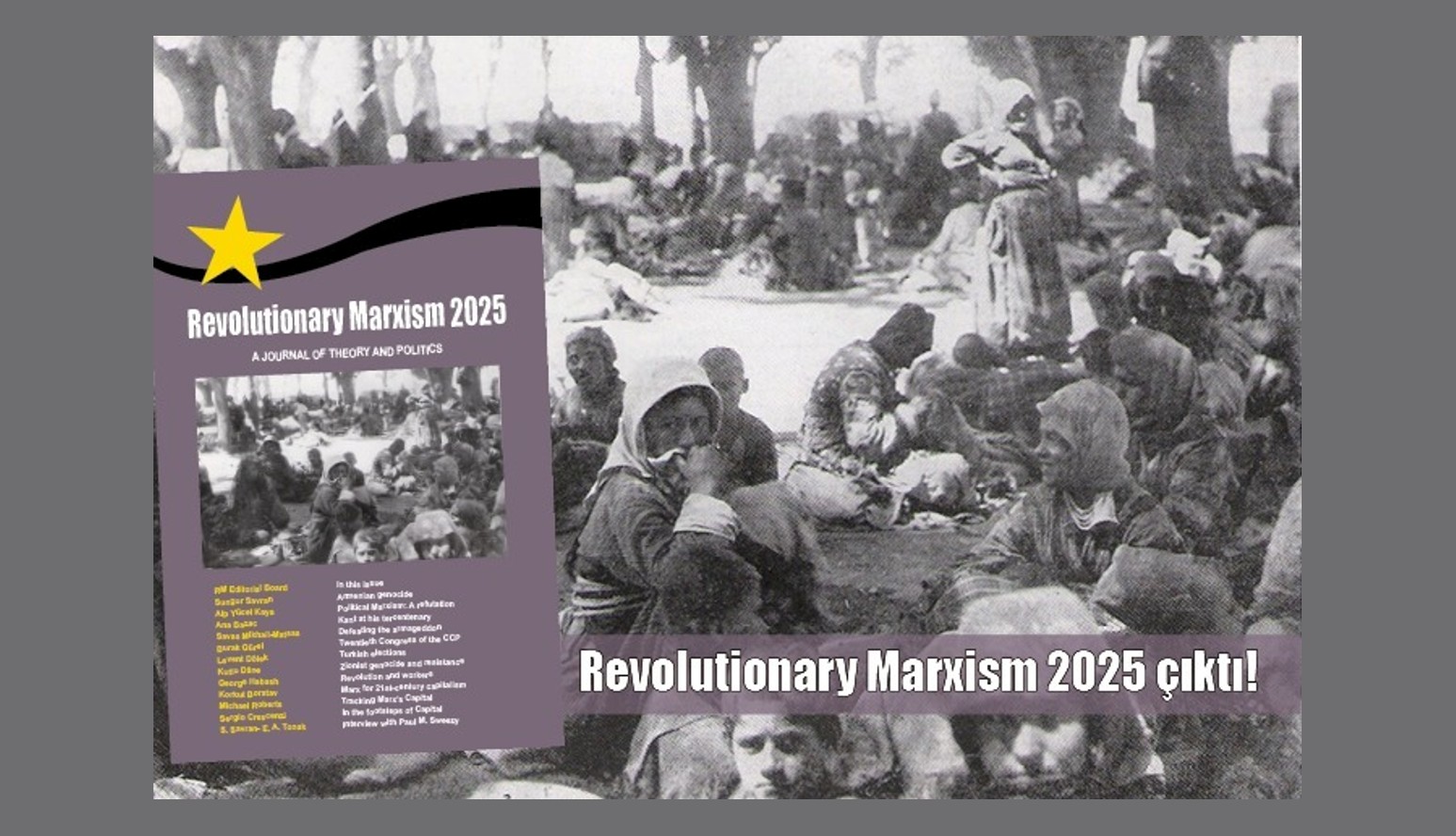 Revolutionary Marxism 2025 sayısı çıktı!
