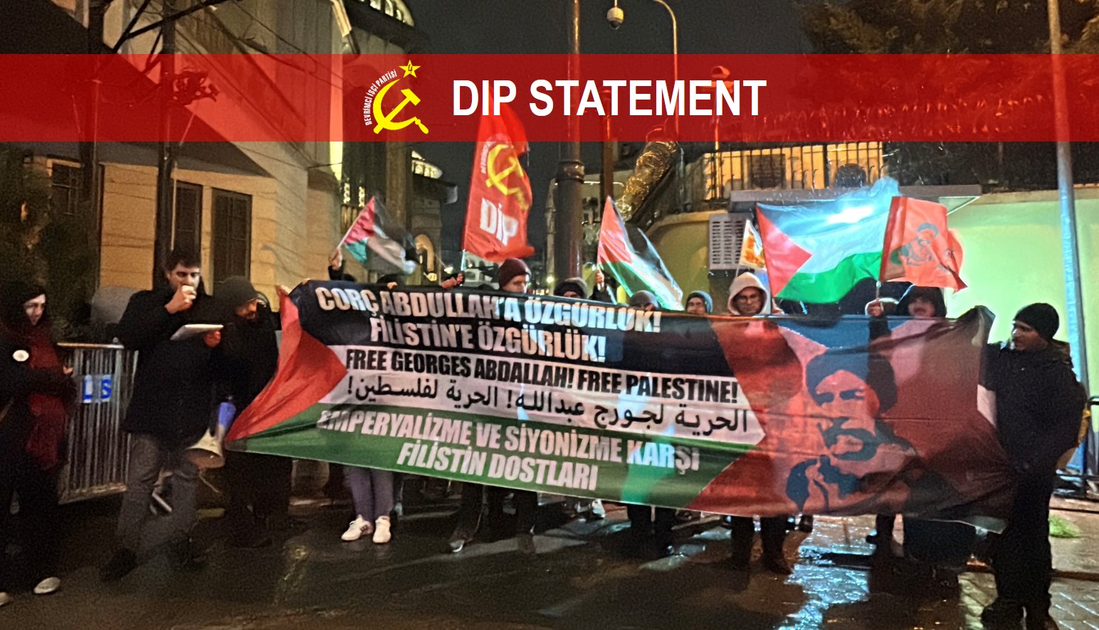 On July 17th, let us wrest Comrade George Abdallah from the hands of imperialism!