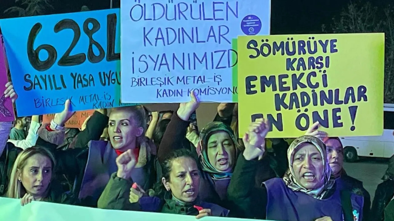 Hayatlarımızı, haklarımızı, emeğimizi savunmak için emekçi kadınlar mücadelede en öne!