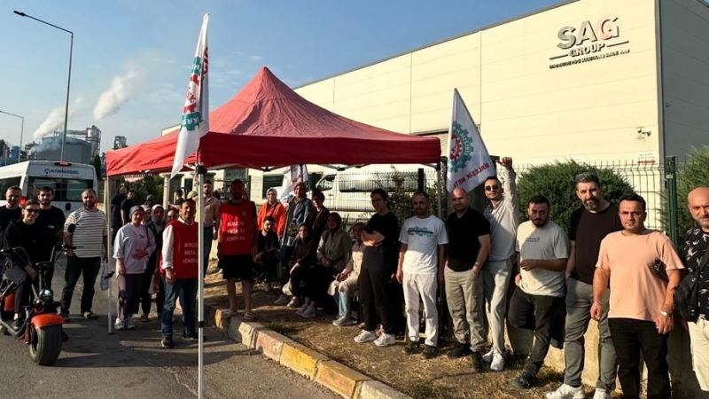 SAG Hidrolik işçileri her türlü baskıya, mobbinge ve tehdide karşı sendikalı olmak için mücadele ediyor!