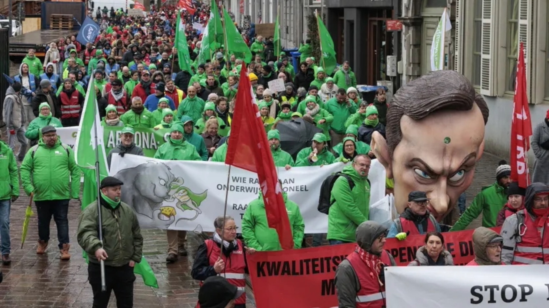 Belçika’da üç günlük grev