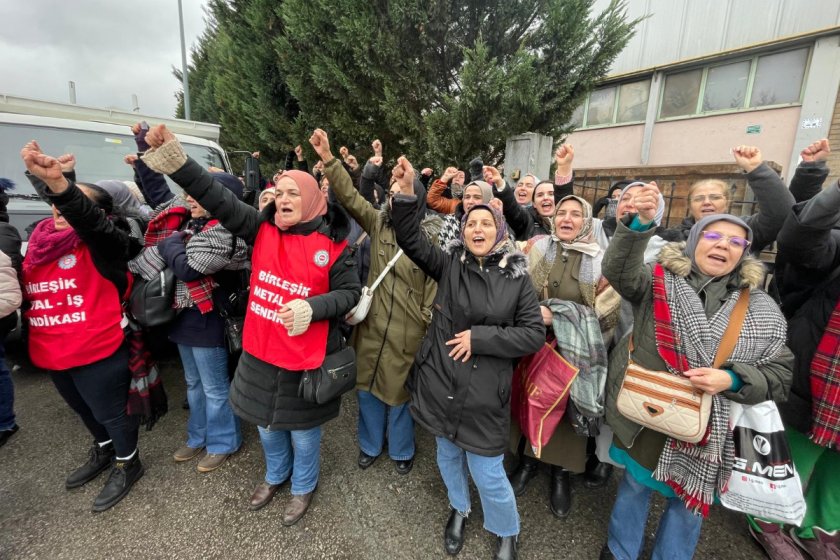 Korku nedir bilmeyen emekçi kadınlar hep en önde!