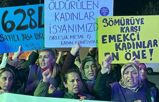 Hayatlarımızı, haklarımızı, emeğimizi savunmak için emekçi kadınlar mücadelede en öne!