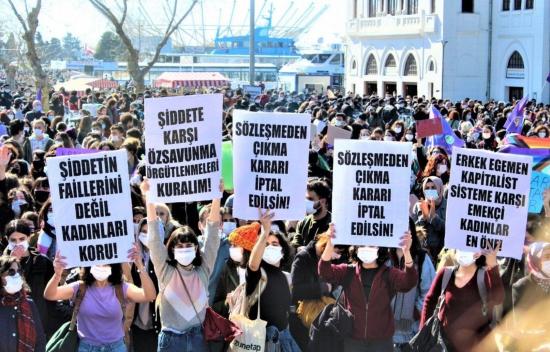 Şiddet, katliam kader değil! Emekçi kadınların mücadelesi değiştirecek!