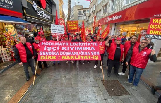 Şekerpınar’da direniş ateşi ikinci ayını dolduruyor: Hödlmayr patronu saldırıyor işçiler direniyor!