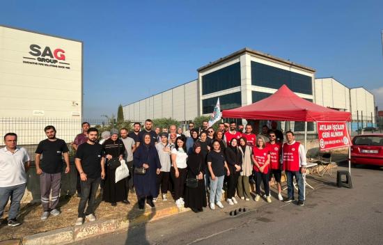 SAG Hidrolik direnişçileri mücadeleye devam ediyor!