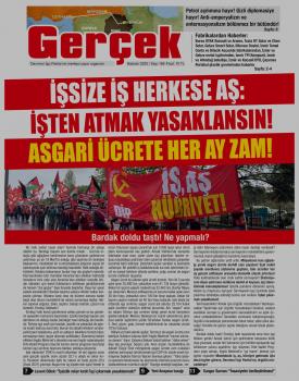 Gerçek Gazetesi Sayı 189 - Haziran 2025