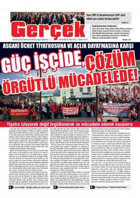 Gerçek Gazetesi Sayı 195 - Aralık 2025