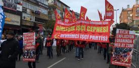 İstanbul’da ekonomik krize karşı miting
