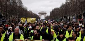 Fransız ordusu Sarı Yeleklilere karşı sokakta! Cezayir halkı Sarı Yeleklilerin yanında! 