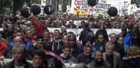 Yunanistan’da işçiler sosyal güvenlik ve emeklilik haklarını savunmak için genel grev örgütledi