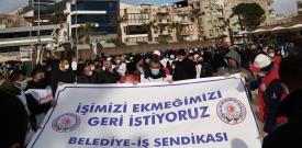 Menemen’de AKP-CHP çekişmesinin faturası belediye işçisine kesildi