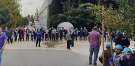 Dega Demir Galvaniz işçileri sendikalaşma mücadelelerine kararlılıkla devam ediyor