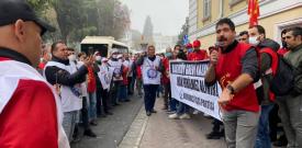 Hak verilmez alınır Bakırköy grev