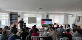 Devrimci İşçi Partisi Gebze bürosunda Filistin konulu toplantı: İşçi sınıfı Filistin’in yanında!