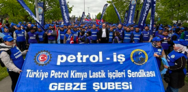 Gebze’de Petrol-İş sendikasında örgütlü işçiler toplu sözleşmelerden zafer ardına zaferle çıktı!