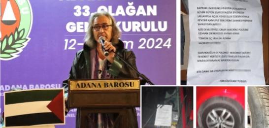 Devrimcilerin, Kürtlerin, kadınların, işçilerin, ezilenlerin avukatı, DİP üyesi Şiar Rişvanoğlu'na yönelik faşist tehditlere karşı dayanışma